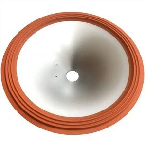 15inch Speaker Cone Cloth Edge Press Orange Color