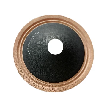 6inch Speaker Part Cloth Edge Press Paper Cone Car Audio