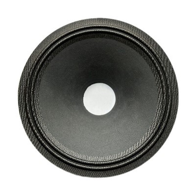 8 Inch Audio Cloth Edge Surround Black Paper Non-pressed Speaker Cones