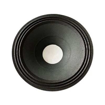 8-inch Customoize Speaker Cloth Edge Wrapped Black Paper Cone Press Speaker Cone
